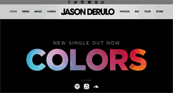 Desktop Screenshot of jasonderulo.com